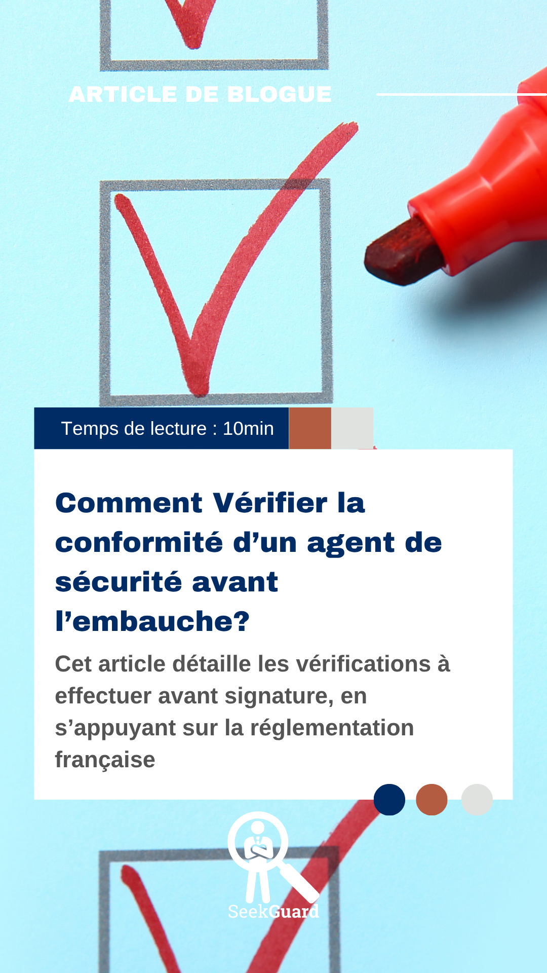 Vérifier la conformité d’un agent de sécurité avant l’embauche
