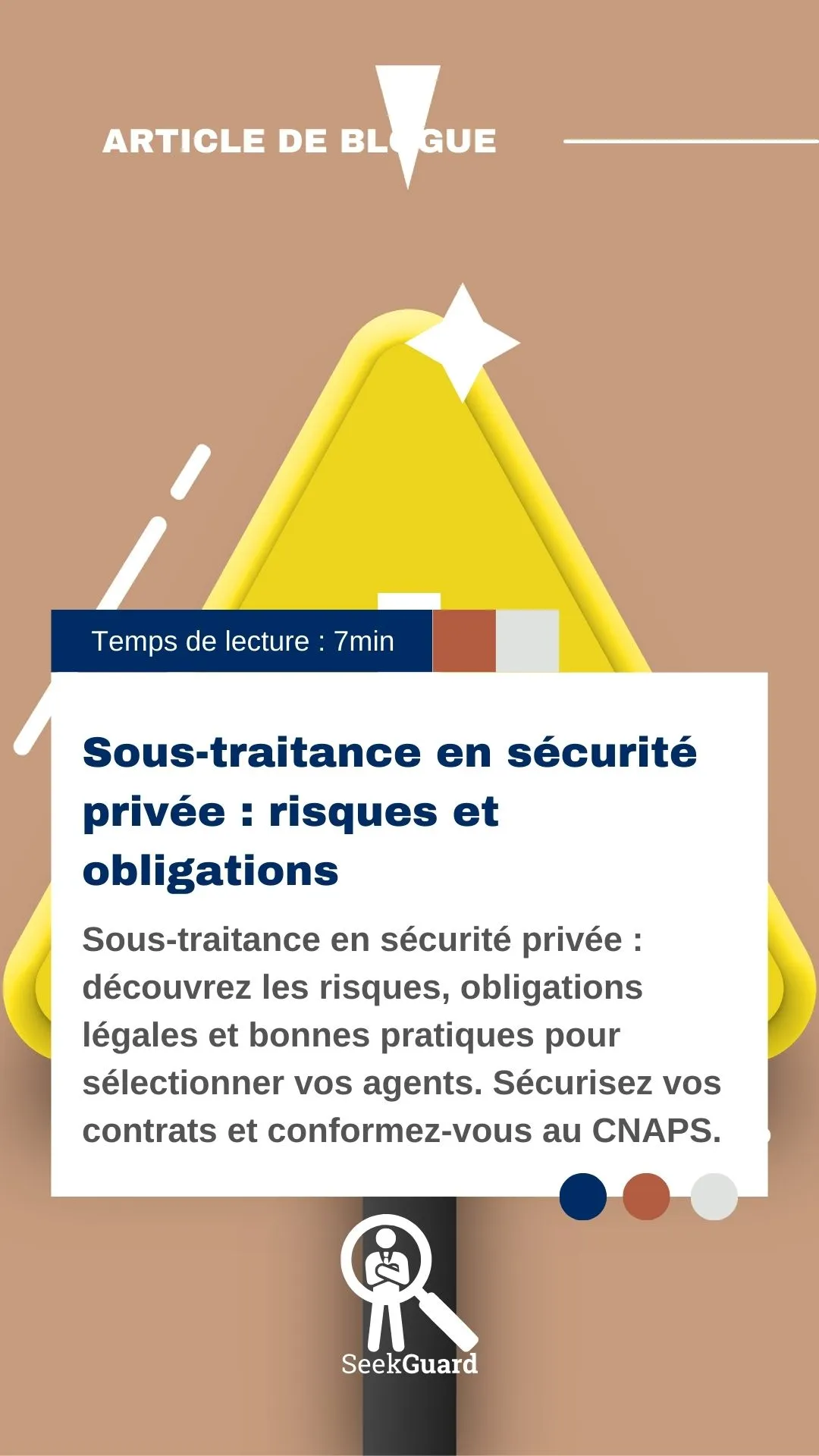 Sous-traitance en sécurité privée : risques et obligations